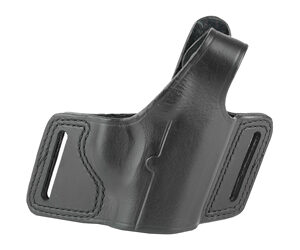 Bianchi #5 Black Widow 1911 OWB Leather Holster — Black