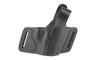 BI15714_1 Bianchi #5 Black Widow 1911 OWB Leather Holster — Black