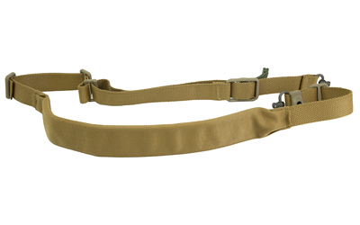 BLFVCAS-2-1-PB-200-CB_1 Blue Force Gear Vickers 2-to-1 Padded Sling, Coyote Brown, 57″-67″ OAL