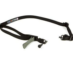 Blue Force Gear Vickers 2-to-1 Sling, Red Swivel, Black
