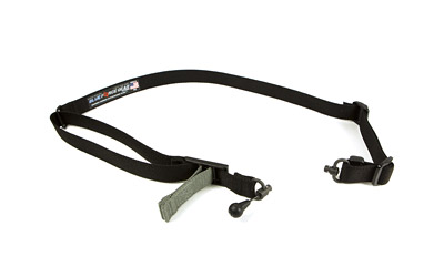 BLFVCAS-2-1-RED-125-BK_1 Blue Force Gear Vickers 2-to-1 Sling, Red Swivel, Black