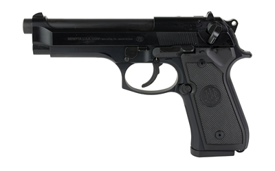 BRJ92F300M_1 Beretta 92FS 9mm 4.9 in 15rd Black Bruniton