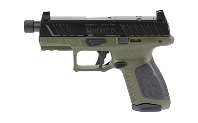 Beretta APX A1 Compact Tactical 9mm 4.2″ OD Green