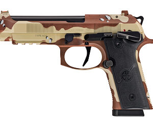 Beretta 92XI 9mm 4.7in Chocolate Chip Cerakote 18+1