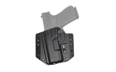 BRVBC10-1005_1 Bravo Concealment BCA OWB Holster for Glock 19 — Black LH