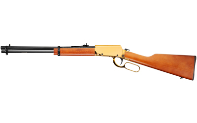 BRZRL22181WD-GLD1_1 Rossi Rio Bravo 18in Lever Action .22 LR Gold/Hardwood