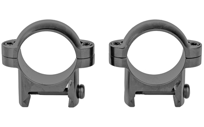 Burris Zee 1-inch Low Steel Weaver Rings – Gloss Black