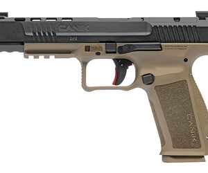 Canik METE SFx 9mm 5.2″ FDE Frame / Black Slide