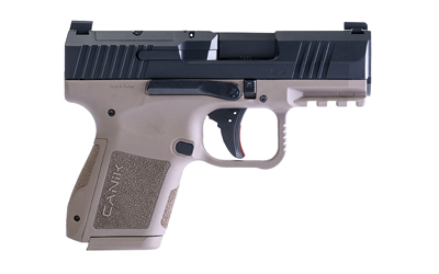 Canik Mete MC9 9mm 3.18in Black/FDE Optic Ready, 2 Mags