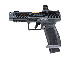 Canik TTI Combat 9mm 4.6in Smoke w/ MO3, 2x18rd