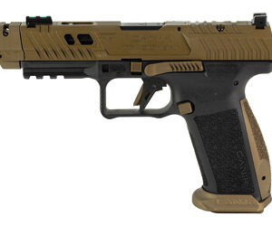 Canik TTI Combat 9mm 4.62in Burnt Bronze w/ MO3 Optic