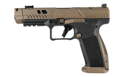 CAHG7864-N_1 Canik TTI Combat 9mm 4.62″ Full-Size — Burnt Bronze