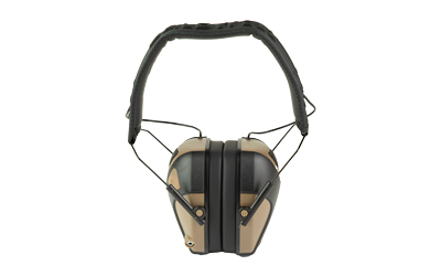 CAL1099603_1 Caldwell E-Max Pro Electronic Earmuff — FDE/Black, 23 dB NRR