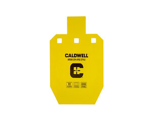 Caldwell AR500 33% IPSC Steel Target 10 x 6.1 in Yellow