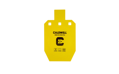 Caldwell AR500 33% IPSC Steel Target 10 x 6.1 in Yellow