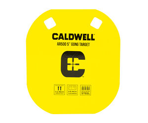 Caldwell AR500 5″ Yellow Gong Target