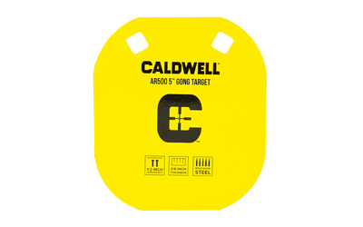 Caldwell AR500 5″ Yellow Gong Target