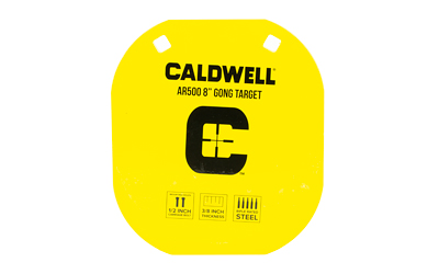 Caldwell AR500 8″ Yellow Steel Gong Target