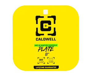 Caldwell AR500 8″ 1/4″ Rimfire/Handgun Steel Gong