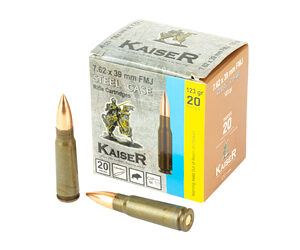 Century Arms Kaiser 7.62×39 123gr FMJ – 20rd Box