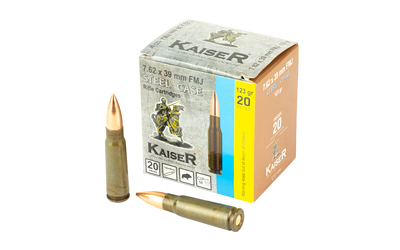 CARASAM8313_1 Century Arms Kaiser 7.62×39 123gr FMJ – 20rd Box