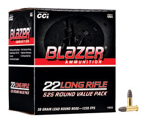 CCI Blazer .22 LR LRN 525-Round Value Pack