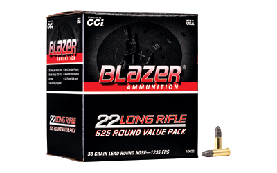 CCI Blazer .22 LR LRN 525-Round Value Pack