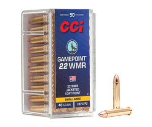 CCI GamePoint .22 WMR JSP 50rd