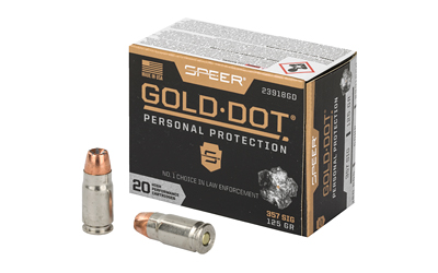 CCI23918GD_1 Speer Gold Dot 357 Sig 125 gr HP 20 rd