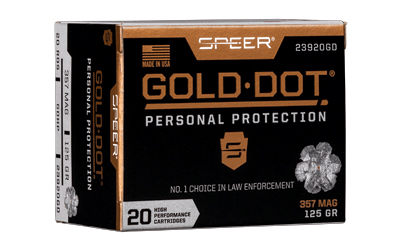 Speer Gold Dot .357 Magnum 125 gr HP — 20 rd