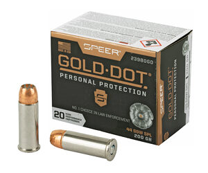 Speer Gold Dot .44 S&W Special 200 gr GDHP 20rd