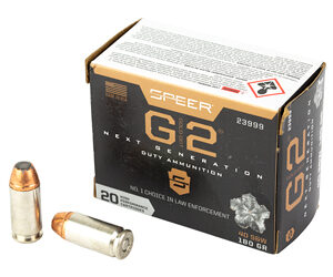 Speer Gold Dot G2 .40 S&W 180 gr HP, 20 Rounds