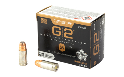 CCI24226_1 Speer Gold Dot G2 9mm Luger 147 gr – 20rd