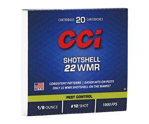CCI 22 WMR Shotshell 52 gr #12 20 rd