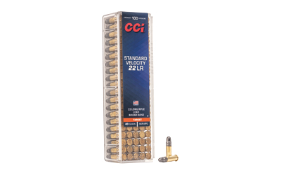 CCI Standard Velocity .22 LR 40gr LRN 100rd