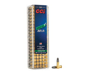 CCI Green Tag .22 LR 40gr LRN 100rd