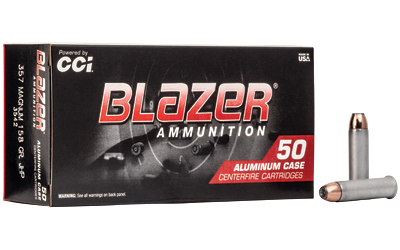CCI3542_1 CCI Blazer .357 Magnum 158 gr JHP – 50 rd
