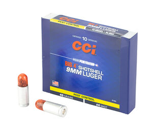 CCI Big 4 Shotshell 9mm Luger No.4 Shot 10rd Box