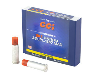 CCI Big 4 Shotshell .38/.357 Mag 10rd #4 Shot