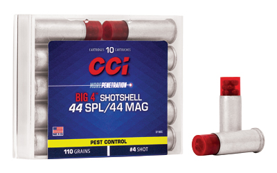 CCI Big 4 Shotshell .44 Spl/Rem Mag 10rd Box