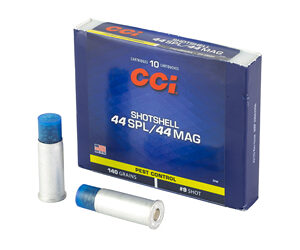 CCI Shotshell 44 Spl./Mag. 140 gr #9 Shot, 10 Rd