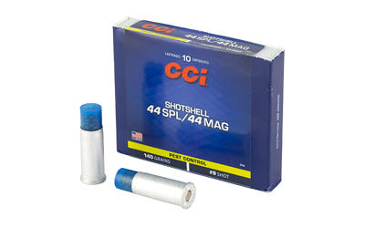 CCI3744_1 CCI Shotshell 44 Spl./Mag. 140 gr #9 Shot, 10 Rd