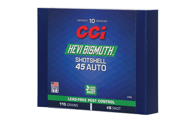 CCI3745B_1 CCI Hevi-Bismuth 45 ACP 115gr #8 Shotshell 10 rd