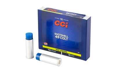 CCI 45 Colt Shotshell 150gr #9 Shot 10rd Box