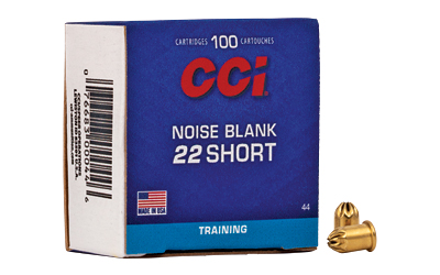 CCI44_1 CCI Noise Blanks .22 Short 100 Rd Box