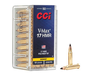 CCI 17 HMR V-MAX 17gr 50rd Box