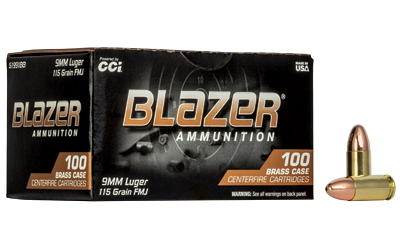 CCI51991BB_1 CCI Blazer Brass 9mm 115gr FMJ 100rd Box