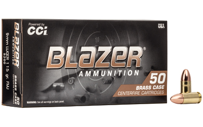 CCI5200_1 CCI Blazer Brass 9mm 115gr FMJ 50rd