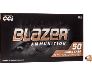 CCI Blazer Brass .38 Spl 125gr FMJ 50rd
