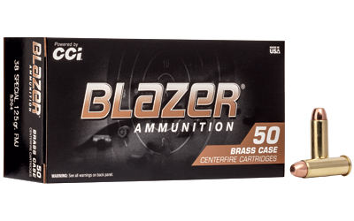 CCI Blazer Brass .38 Spl 125gr FMJ 50rd